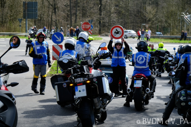 Demofahrt im Rahmen des Bergischen Anlassens