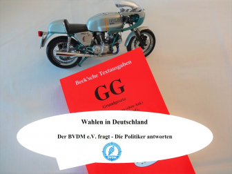 BVDM fragt - Politik antwortet