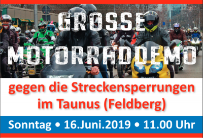 Motorraddemonstration
