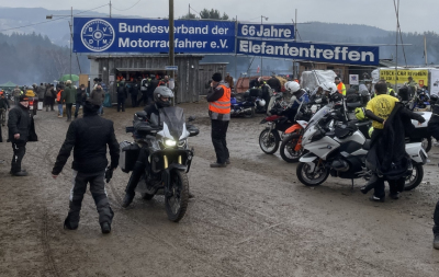 Der Eingangsbereich des Elefantentreffens. Foto: Lenzen