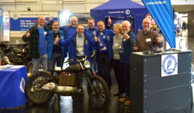 Das gut gelaunte Messeteam des BVDM. Foto: Lenzen