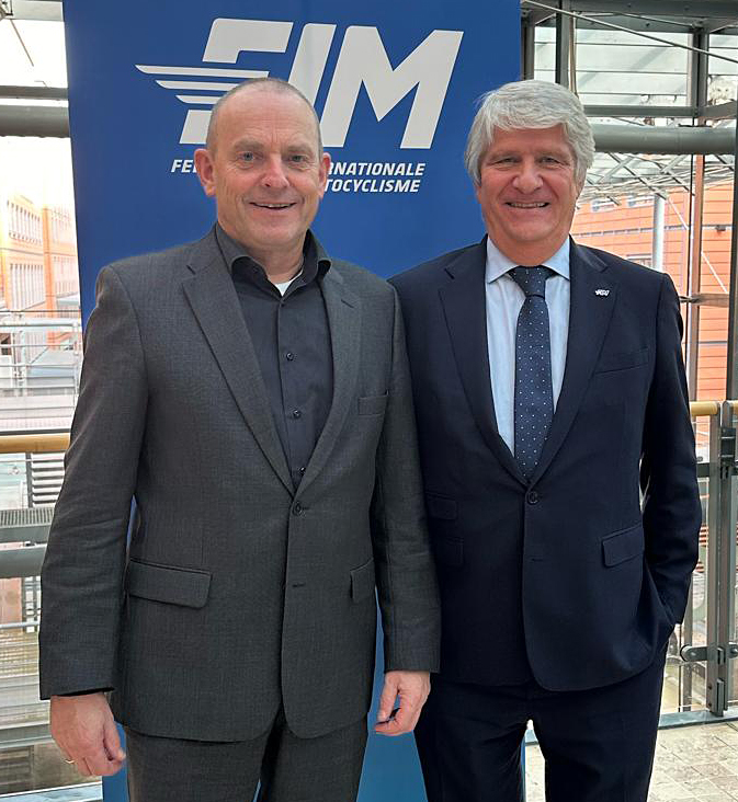 FEMA-Präsident Odd Terje Dovik und FIM-Präsident Jorg FEMA-Präsident Odd Terje Dovik und FIM-Präsident Jorge Viegas (Foto FIM)
